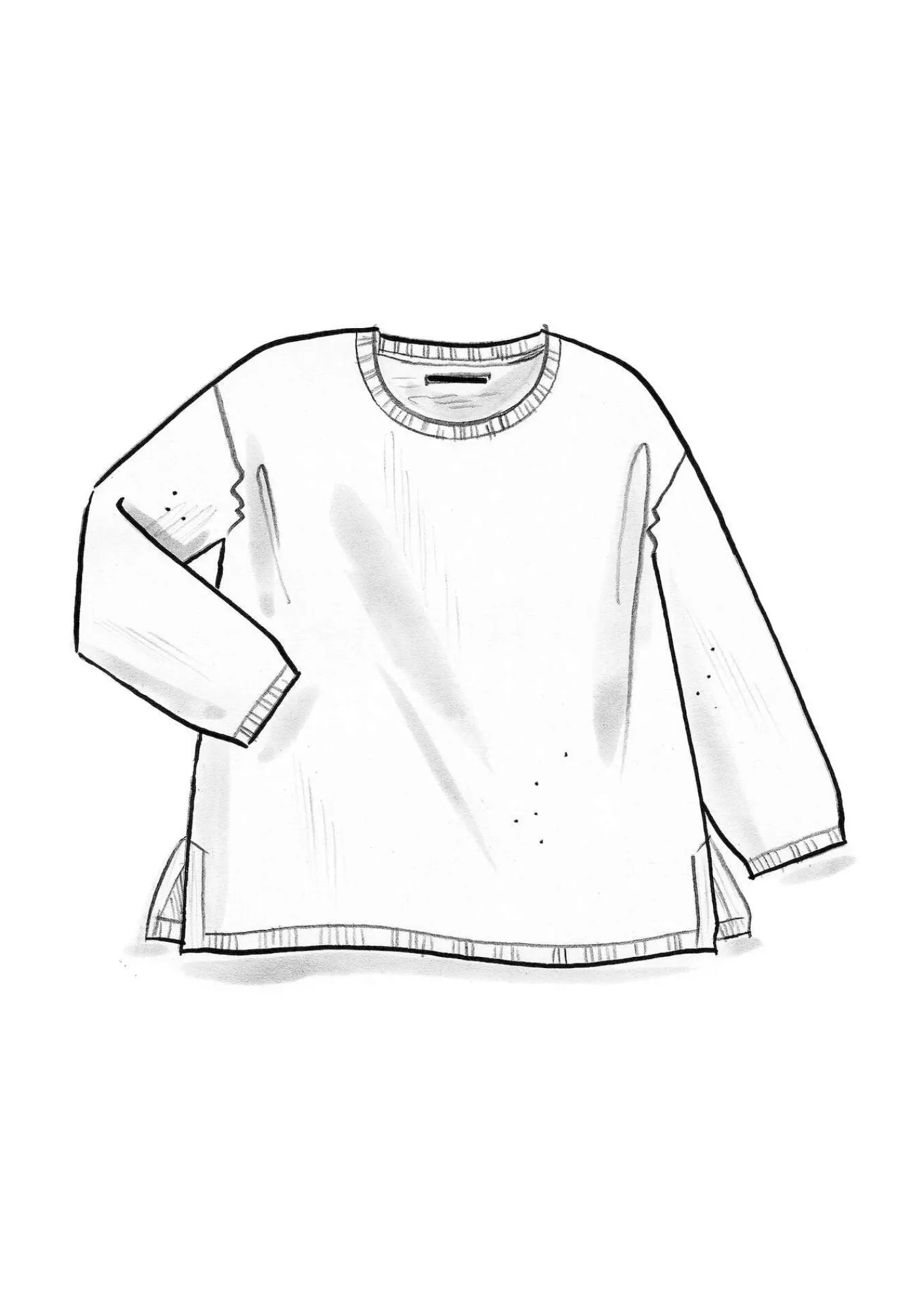 Tröja i ekologisk ull-Gudrun Sjödén Hot