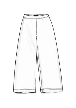 Velourbyxor i ekologisk bomull/återvunnen polyester-Gudrun Sjödén Clearance