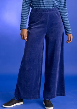 Velourbyxor i ekologisk bomull/återvunnen polyester-Gudrun Sjödén Outlet