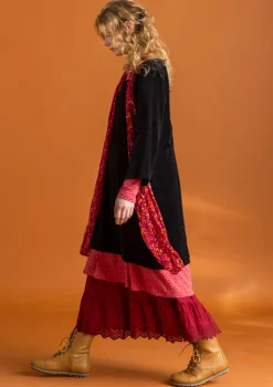 Velourtunika i ekologisk bomull/återvunnen polyester-Gudrun Sjödén New