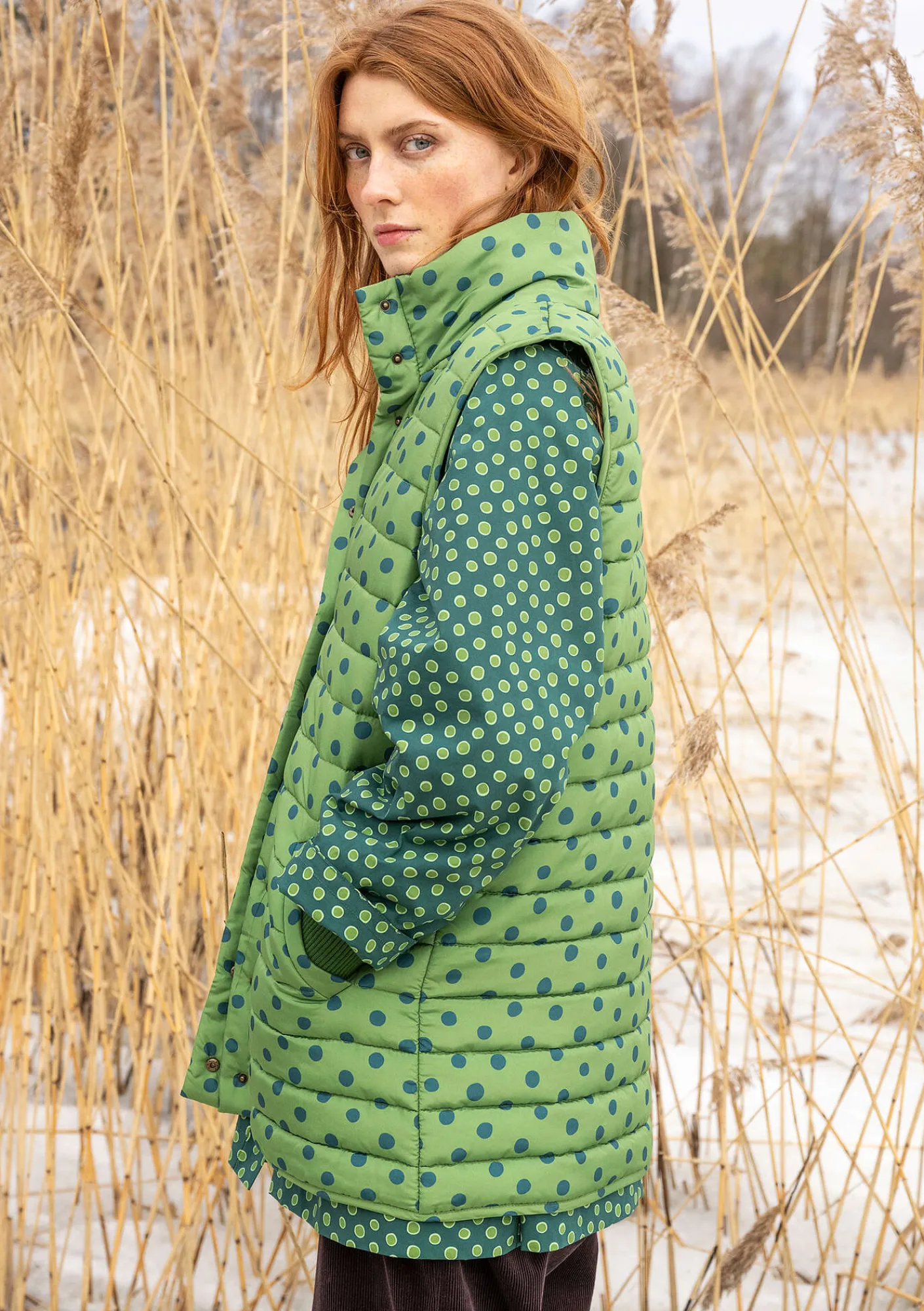 Väst "Susan" i återvunnen polyester-Gudrun Sjödén Hot