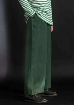 Vävd byxa ”Asta” i lin-Gudrun Sjödén