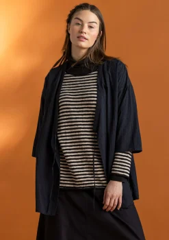Vävd kimono i ekologisk bomullsdobby-Gudrun Sjödén Clearance