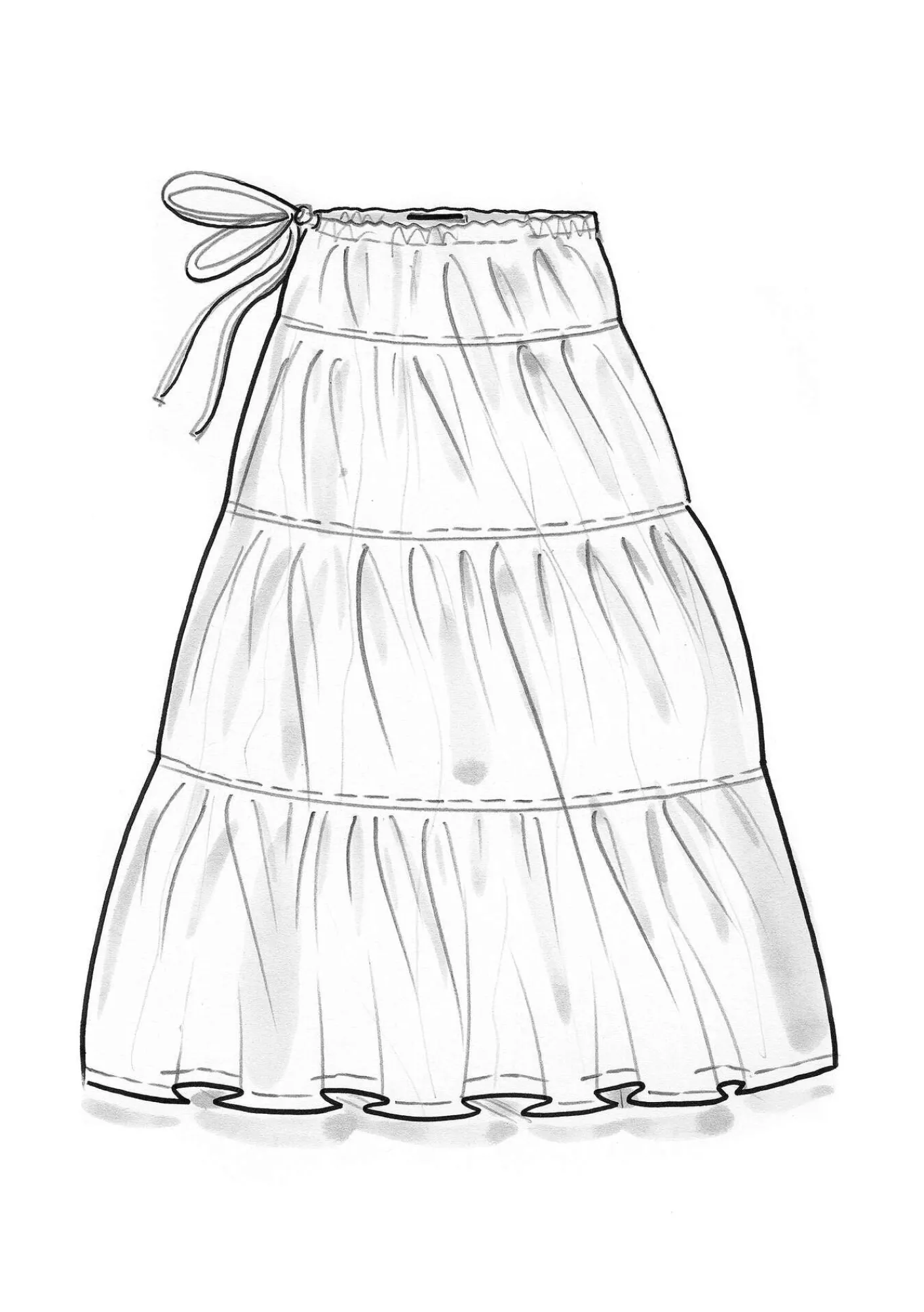 Vävd kjol i bomull/siden-Gudrun Sjödén Best