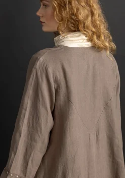 Vävd klänning ”Asta” i lin-Gudrun Sjödén Best