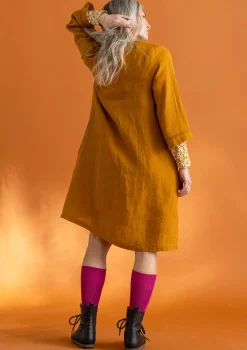 Vävd klänning ”Asta” i lin-Gudrun Sjödén Sale