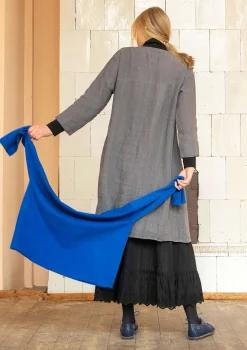 Vävd klänning i lin-Gudrun Sjödén