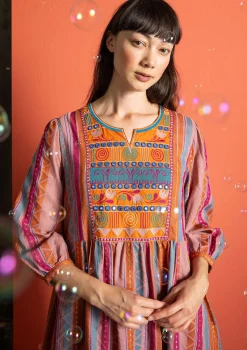 Vävd klänning "Jaipur" i ull/bomull-Gudrun Sjödén Discount