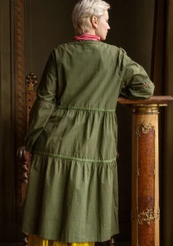 Vävd klänning "Åland" i ekologisk bomull-Gudrun Sjödén Online