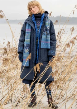 Vävd kviltad kappa "Svalbard"-Gudrun Sjödén Best