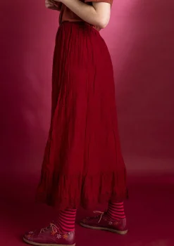 Vävd underkjol i ekologisk bomull-Gudrun Sjödén Online