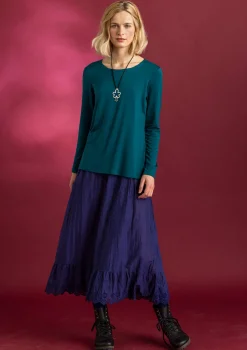 Vävd underkjol i ekologisk bomull-Gudrun Sjödén