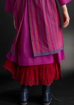 Vävd västklänning ”Ava” i ekologisk bomull-Gudrun Sjödén Sale